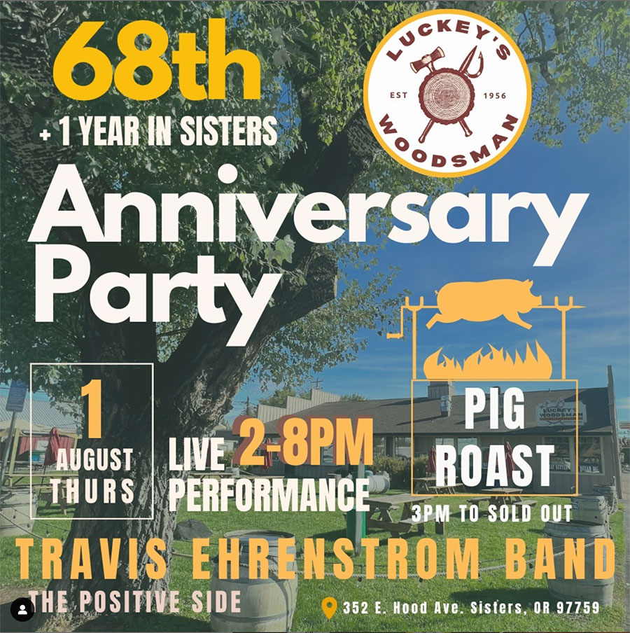 Anniversary party poster